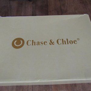Chase & Chloe Tan Suede Angela Lace Up Pump